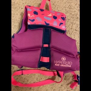 Girls life vest
